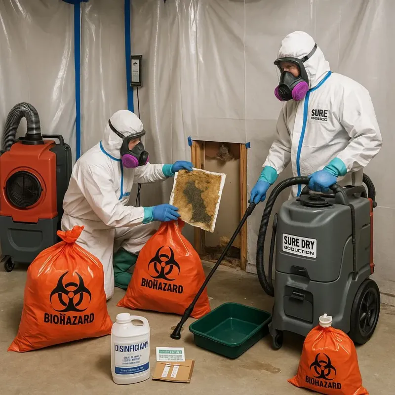 Contaminated Water Handling Protocols process in Weaver, AL