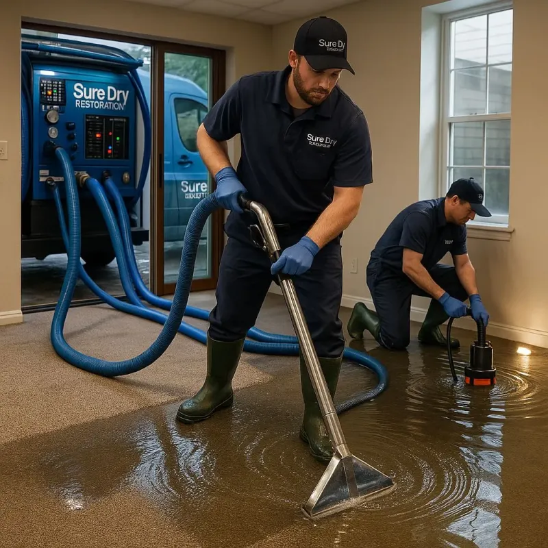 Water Extraction and Removal process in Weaver, AL